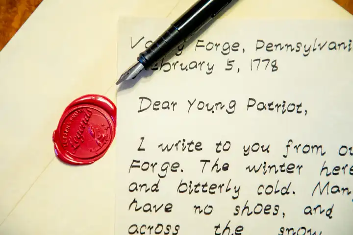 Sample letter picture
